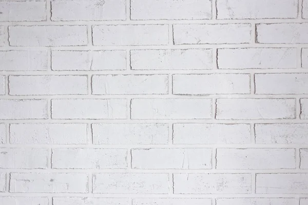 Zbliżenie Białej Cegły Ściany Tła Tekstury — Zdjęcie stockowe