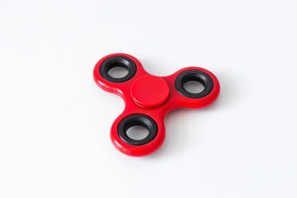 Close Popular Toy Fidget Spinner White Background — Stock Photo, Image