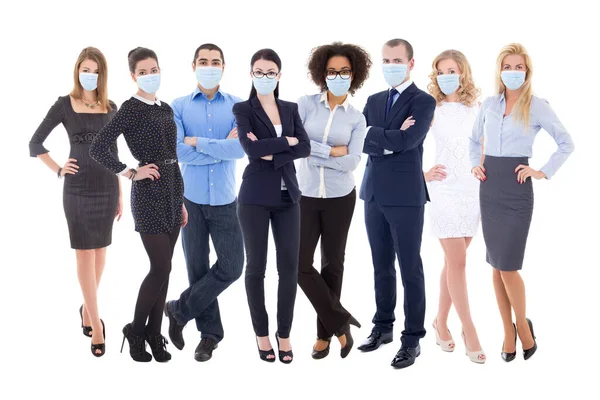 Coronavirus Pandemic Quarantine Health Care Office Work Concept Large Set — Stock Photo, Image