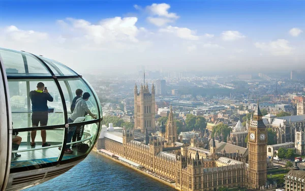 Londres Reino Unido Setembro 2014 Vista Panorâmica Londres Com Big — Fotografia de Stock