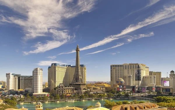 Las Vegas Usa Oktober 2018 Berömda Las Vegas Strip Boulevard — Stockfoto