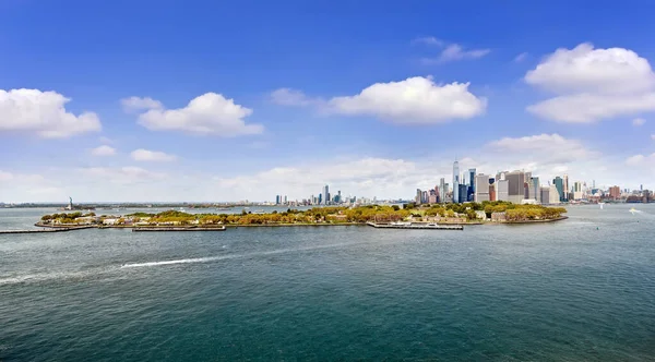 New York Usa September 2019 New York City Panorama Bay — Stock Photo, Image