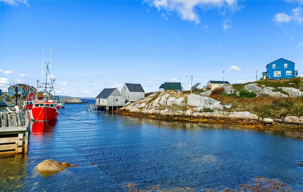 Small Rural Fishing Community Located Eastern Shore Margarets Bay Must Stock Image