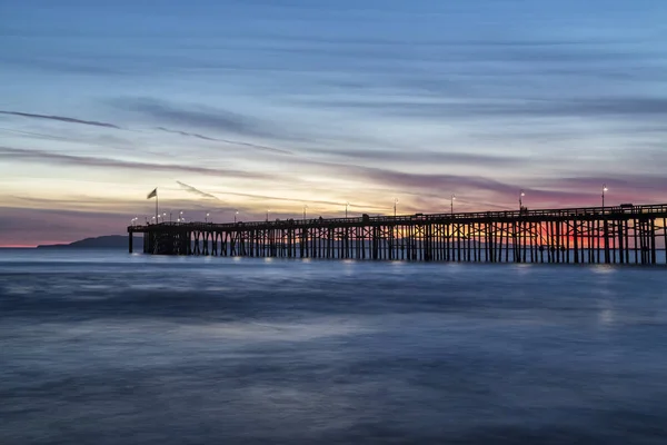 Ein Herrlicher Sonnenuntergang Ventrua Beach Kalifornien — Stockfoto