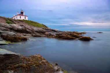 Sahilde güzel bir gün batımı
