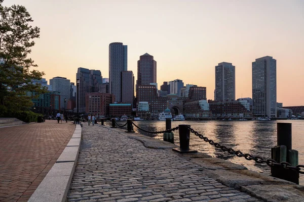 Fan Pier Park Boston Massachusetts — Stockfoto