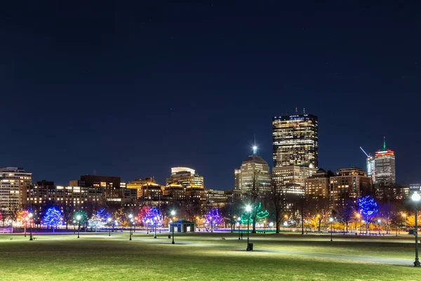 Різдвяна Ніч Бостоні — стокове фото