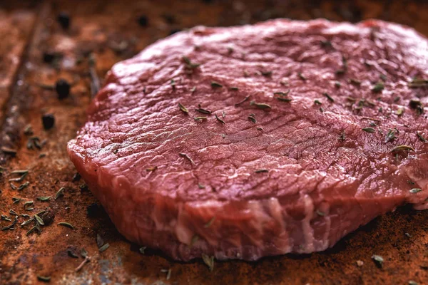 Raw beef close up — Stock Photo, Image