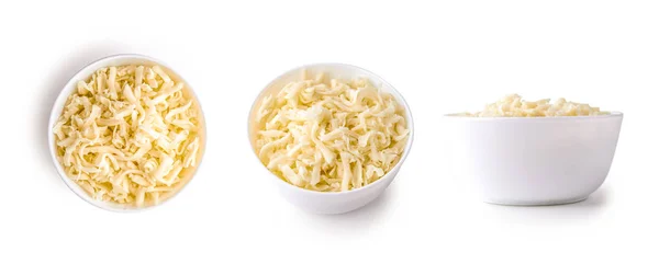 Grated mozzarella cheese — Stock Photo, Image