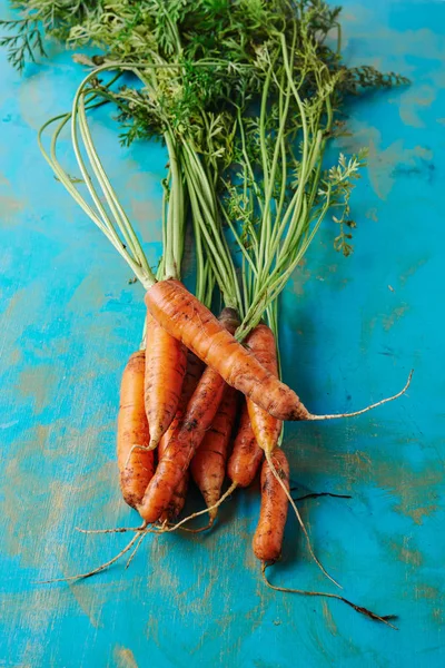 Zanahorias frescas crudas —  Fotos de Stock