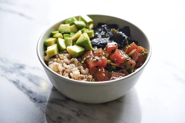 Ahi poke bowl — Foto de Stock