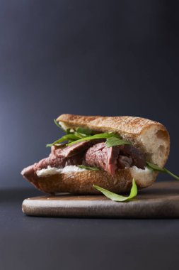 Topuz ile sığır eti