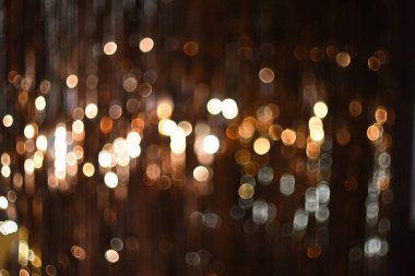 Parlak çizgilerin altın arkaplan bokeh dokusu