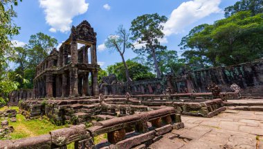 Antik Prasat Preah Khan Tapınağı, Siem reap, Kamboçya