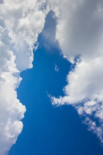Błękitne Niebo Chmura Rama Tło — Zdjęcie stockowe