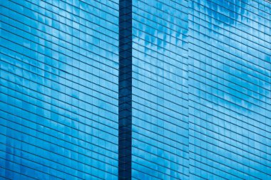 Sahne yan görünüm Mimari camlar 