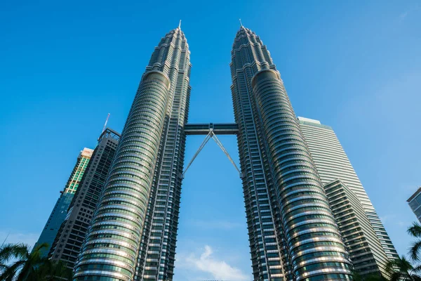 Kuala Lumpur Malasia Enero Torres Petronas — Foto de Stock