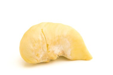 Durian, tüm meyve beyaz arka plan üzerinde izole kralı.