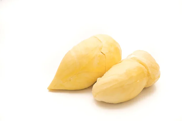 Durian Kung Alla Frukter Isolerad Vit Bakgrund — Stockfoto