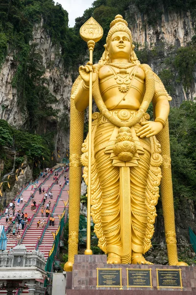 Lord Murugan Batu Grottor Kuala Lumpur Malaysia — Stockfoto