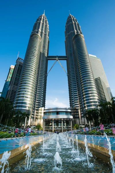 Kuala Lumpur Malasia Enero Torres Petronas —  Fotos de Stock