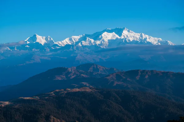 Paisaje monte Kangchenjunga —  Fotos de Stock