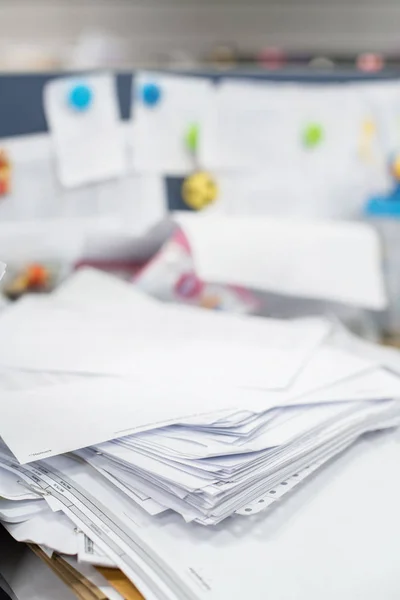 Paper Heap Hard Work — Stock Photo, Image