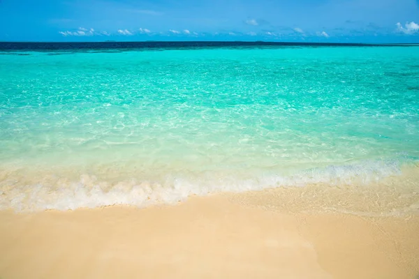 Wave Tropical Sea Beach White Sand — Stock Photo, Image