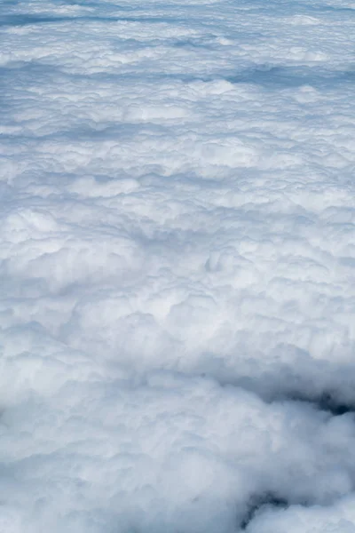 Hemelachtergrond Verspreiding Wolk Met Blauwe Exemplaar Ruimte — Stockfoto