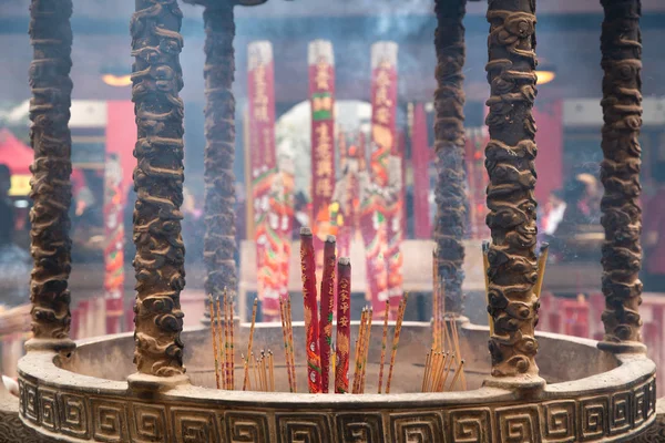 Beautiful Incense Burner Temple Hongkong — Stock Photo, Image