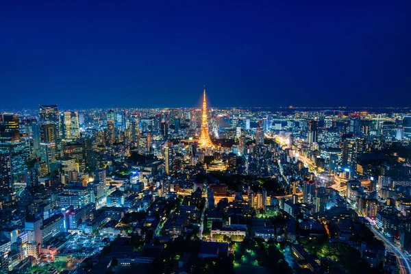 Torre Tokio Vista Panorámica Japón —  Fotos de Stock