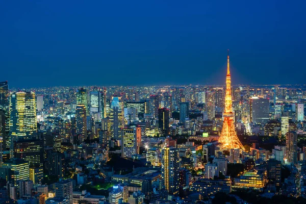 Torre Tokio Vista Panorámica Japón —  Fotos de Stock