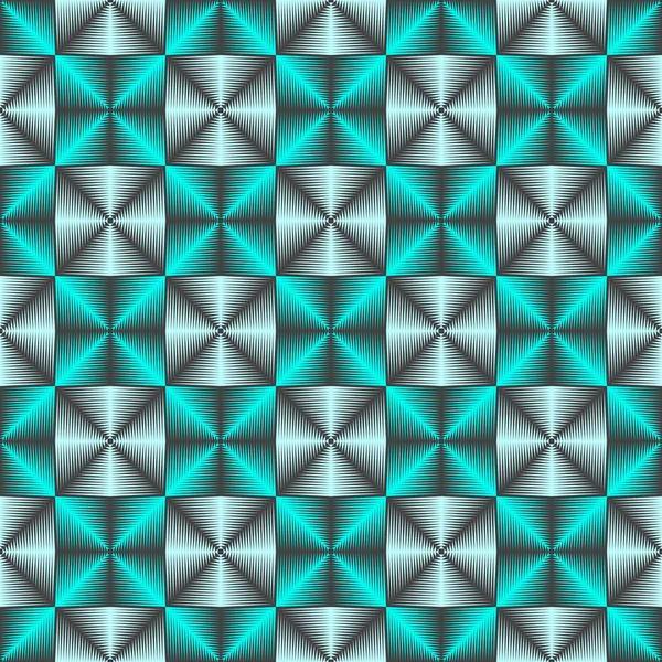 Cuadrado Sin Costuras Patrón Rayas Fondo Marino Abstracto Vector Textura — Archivo Imágenes Vectoriales