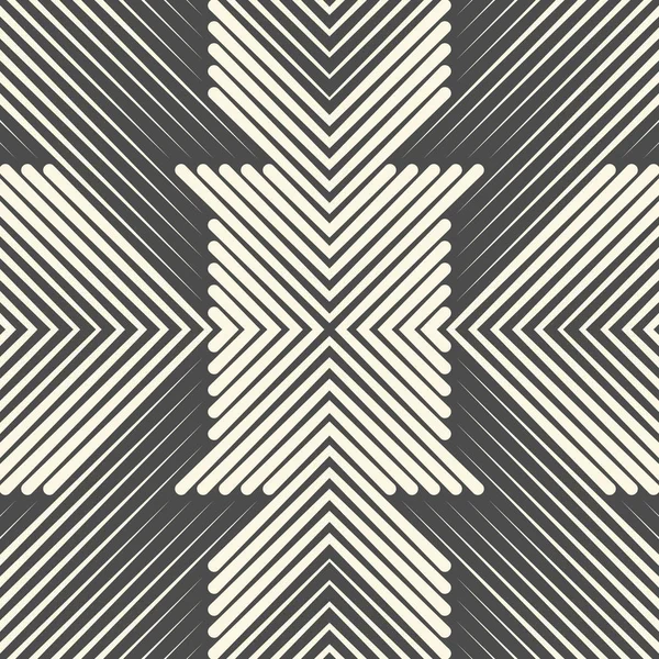 Nahtloses Keltisches Muster Monochrom Heilige Geometrie Hintergrund Dekorative Kreuzgestaltung — Stockvektor