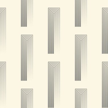 Kesintisiz çizgili tasarım. Yumuşak süsleme arka plan. Vektör normal doku