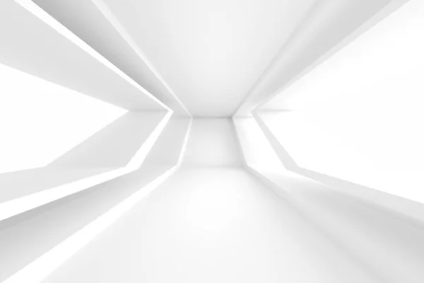 Minimales Architekturdesign. weiße industrielle Tapete — Stockfoto