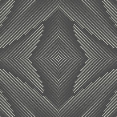 Sorunsuz Çizgi Arka Planı. Vektör Ekose Desen