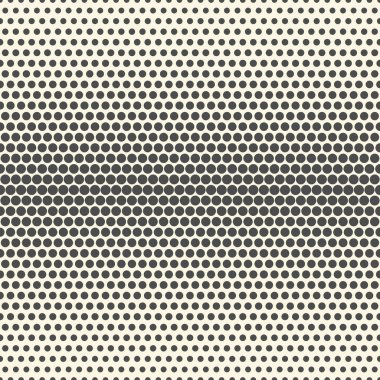 Dikişsiz Halftone Duvar Kağıdı. Dekoratif Nokta Deseni