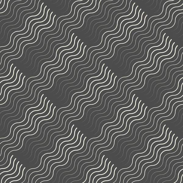 Tapeta bezešvých vln. Abstraktní geometrická textura — Stockový vektor