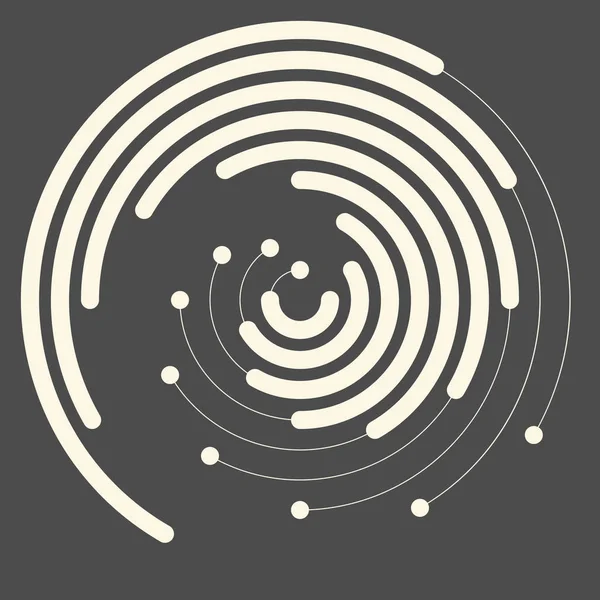 Soyut Deniz Logosu. Yaratıcı Dalga Grafik Tasarım — Stok Vektör