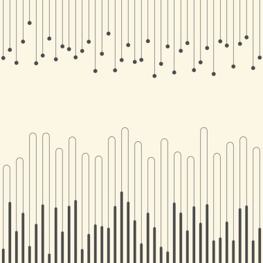Kusursuz Monokrom Deseni. Minimum Geometrik Arkaplan. Vektör Teknoloji Duvar Kağıdı