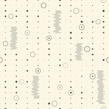Kusursuz Kaotik Düzen. Minimum Geometrik Arkaplan. Vektör Zarif Duvar Kağıdı
