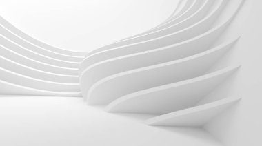 Modern Yapı Duvar Kağıdı. Beyaz iş dokusu. Basit 3d Hazırlama