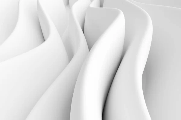 Abstract Office Background White Futuristic Texture Soft Rendering — Stock Photo, Image