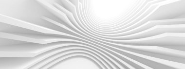 Soyut Döşeme Arkaplanı. Beyaz İç Doku. Moda 3d Hazırlama