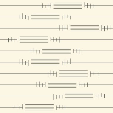 Kusursuz çizgili desen. Soyut Minimal Arkaplan. Vektör Grafik Tasarımı