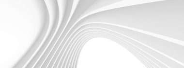 Soyut Ofis Geçmişi. Beyaz Sanatsal Doku. 3d Hazırlamayı Temizle