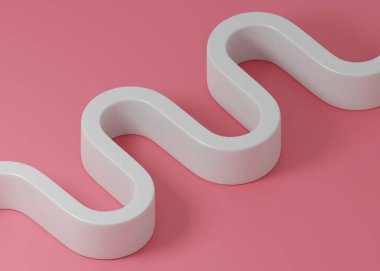 Soyut Duvar Arkaplanı. Dairesel Grafik Tasarım. Dijital 3d Hazırlama