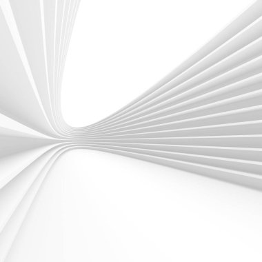 Soyut İnşaat Geçmişi. Beyaz stil dokusu. Çizgili 3d İllüstrasyon