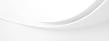 Modern Duvar Kağıdı. Beyaz Endüstriyel Doku. Yumuşak 3d Görüntü